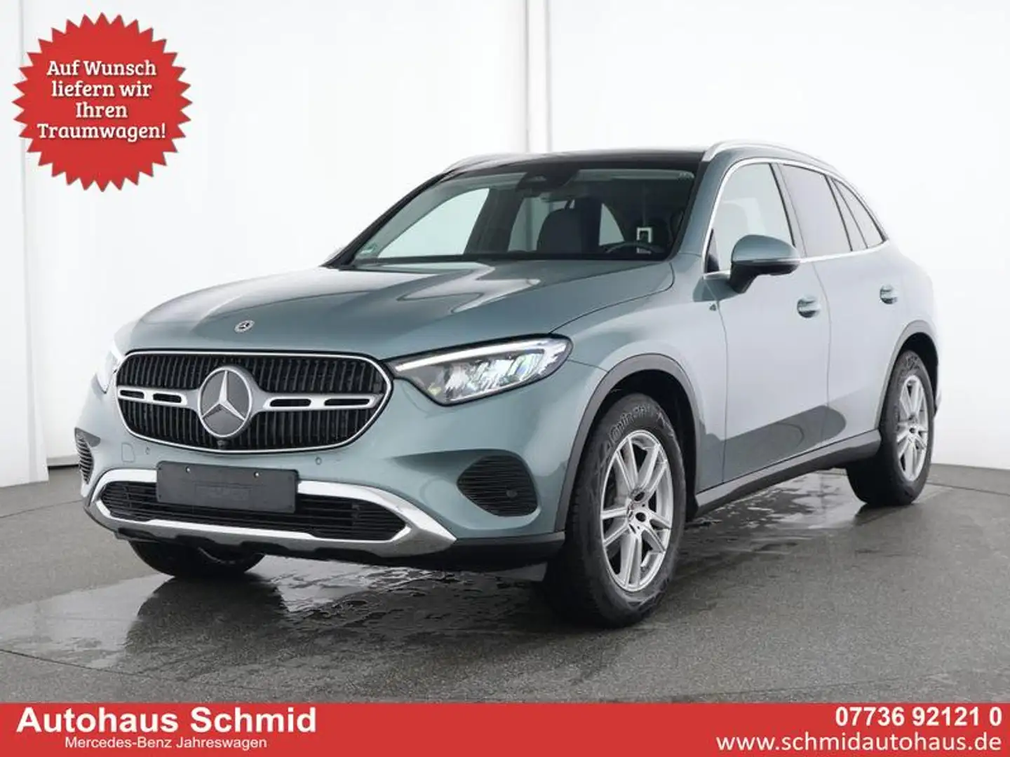 Mercedes-Benz GLC 220 d, 4 Matic, Avantg. Adv. Plus, Pano, AHK, Winte... Zilver - 1