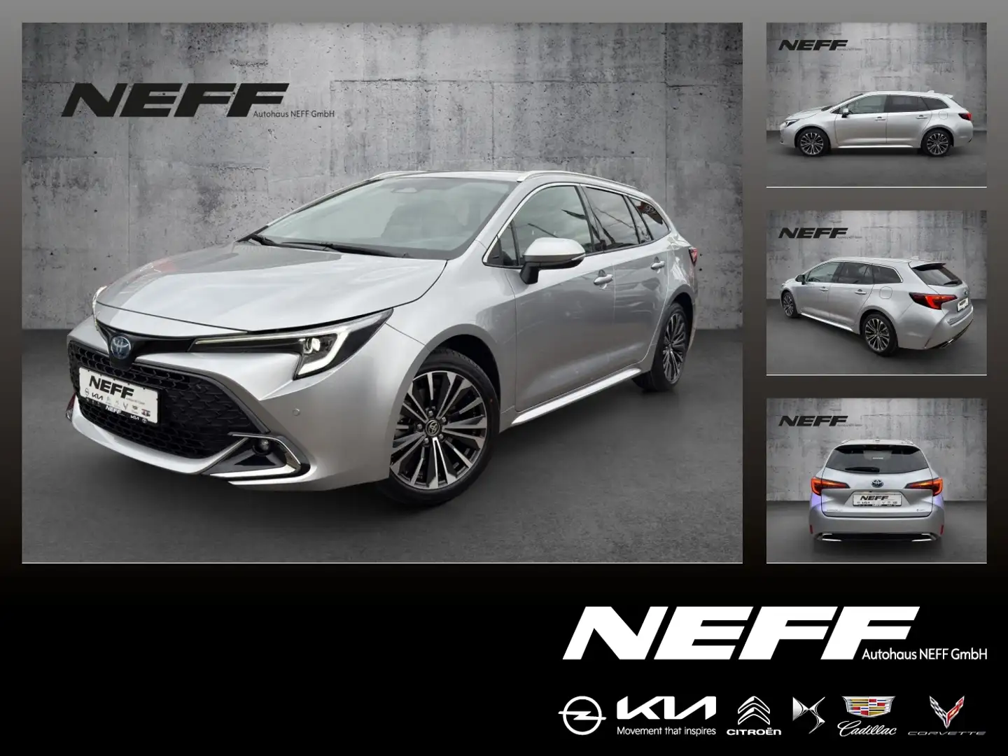 Toyota Corolla TS 2.0  Teamplayer ACC FLA KAM NAVI Argent - 1