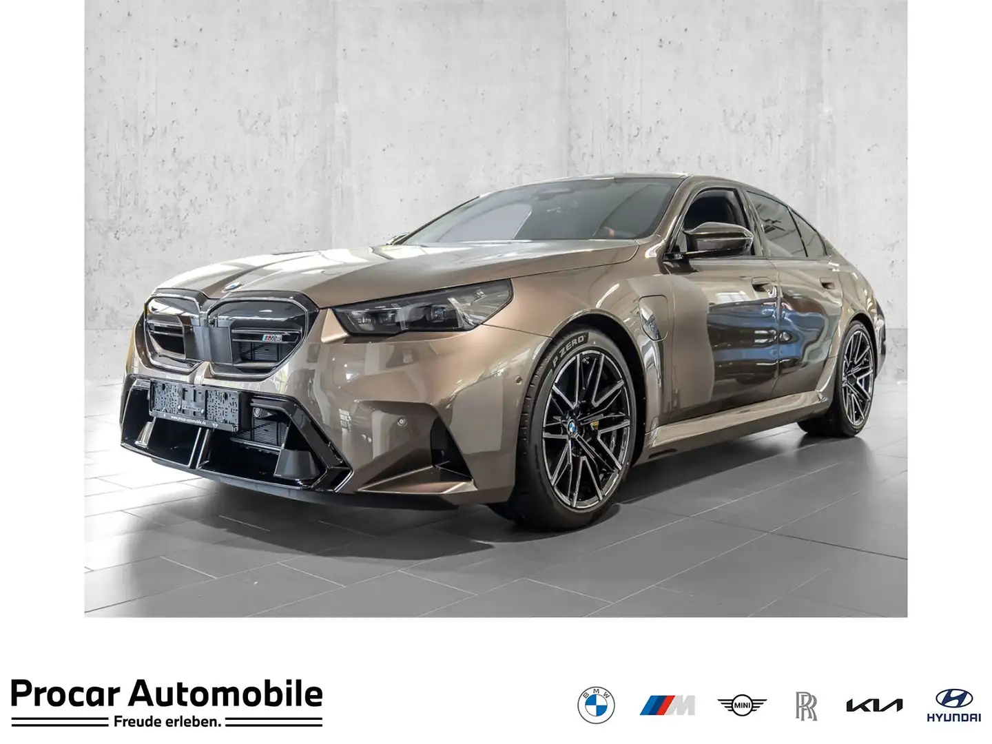 BMW M5 Limousine 0,5% Versteu. INIDIVIDUAL Ultimate Packa Gris - 1