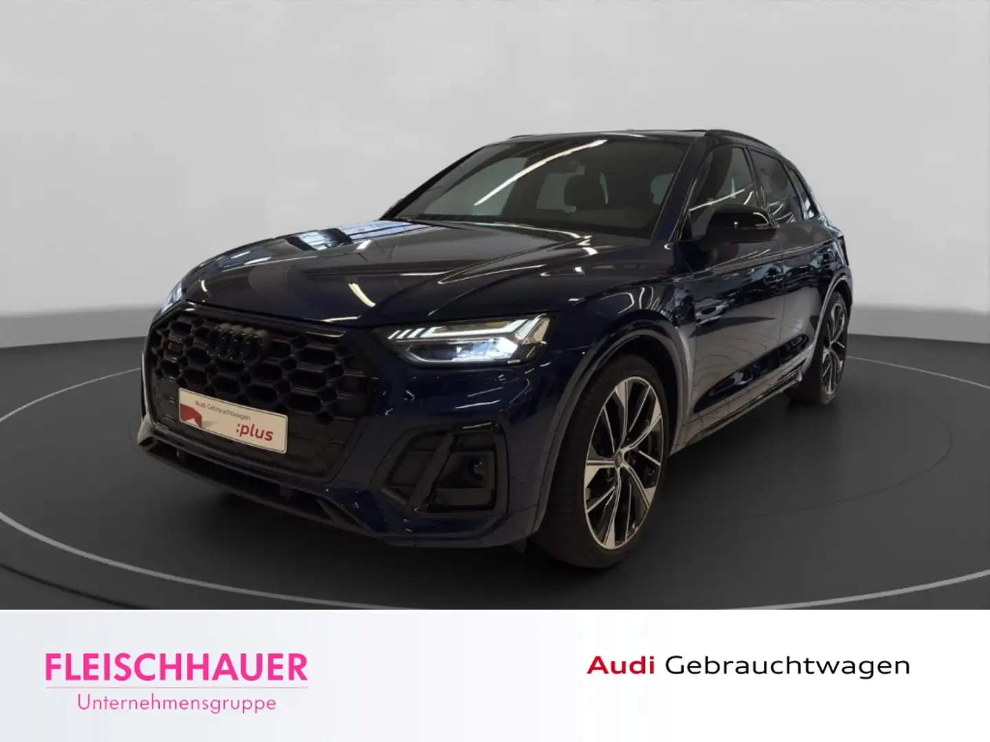 Audi SQ5 3.0 TDI qz. Matrix+Navi+Pano+21''+Stdhzg+HUD+B&O+A Blau - 1