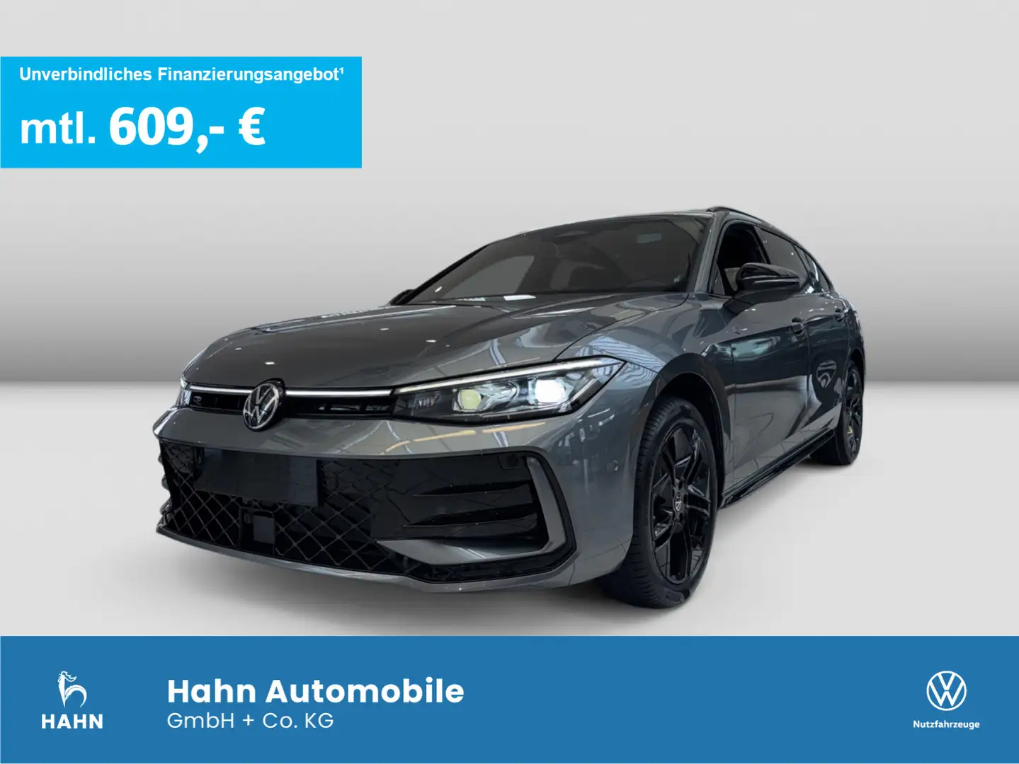 Volkswagen Passat Variant Passat R-Line 2,0l TDI 4MOTION 193PS AHK Pano ST Grau - 1