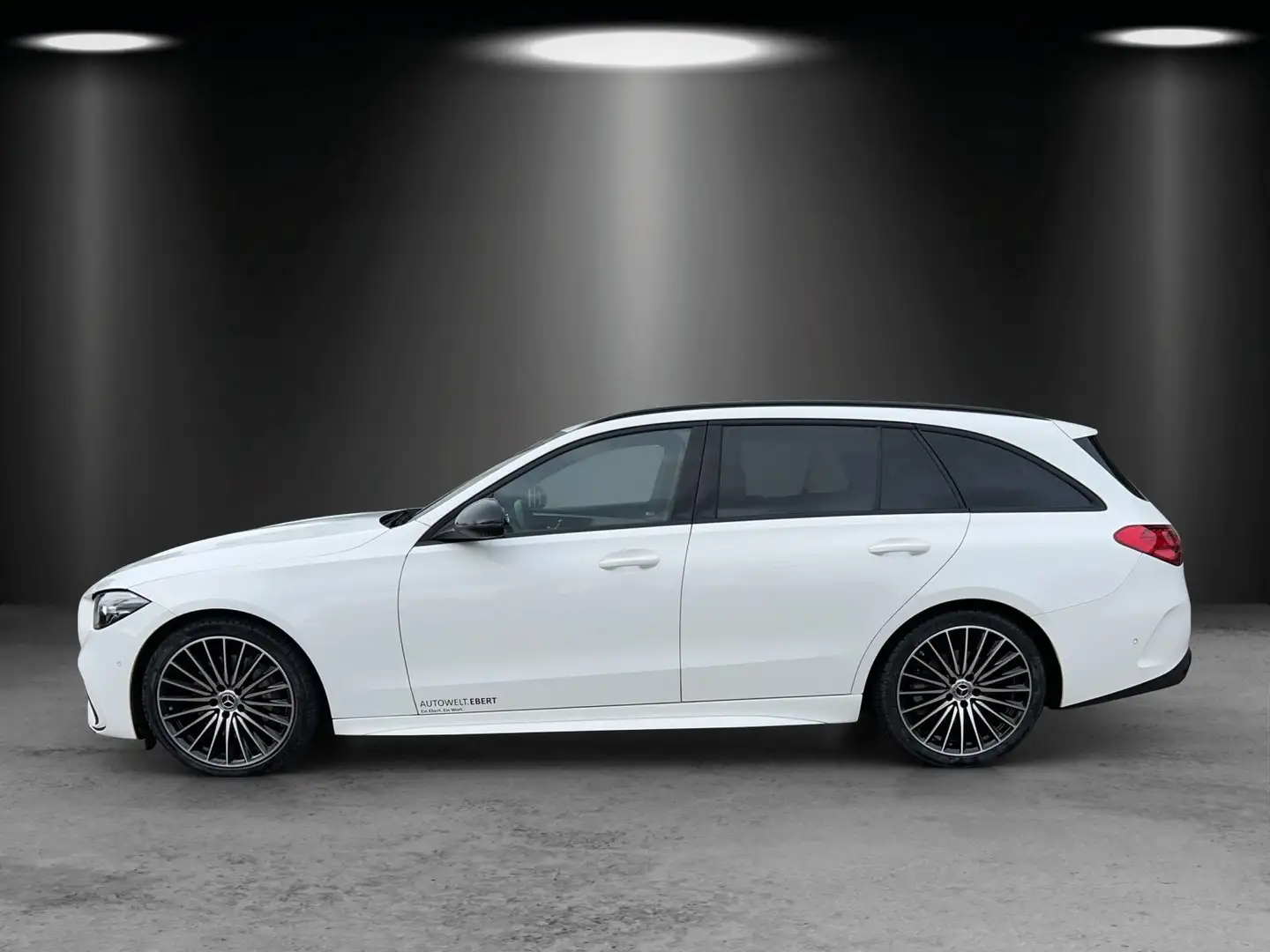 Mercedes-Benz C 220 d T AMG AHK Night DISTRO 360° Memory 19" Weiß - 2
