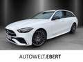 Mercedes-Benz C 220 d T AMG AHK Night DISTRO 360° Memory 19" Weiß - thumbnail 1
