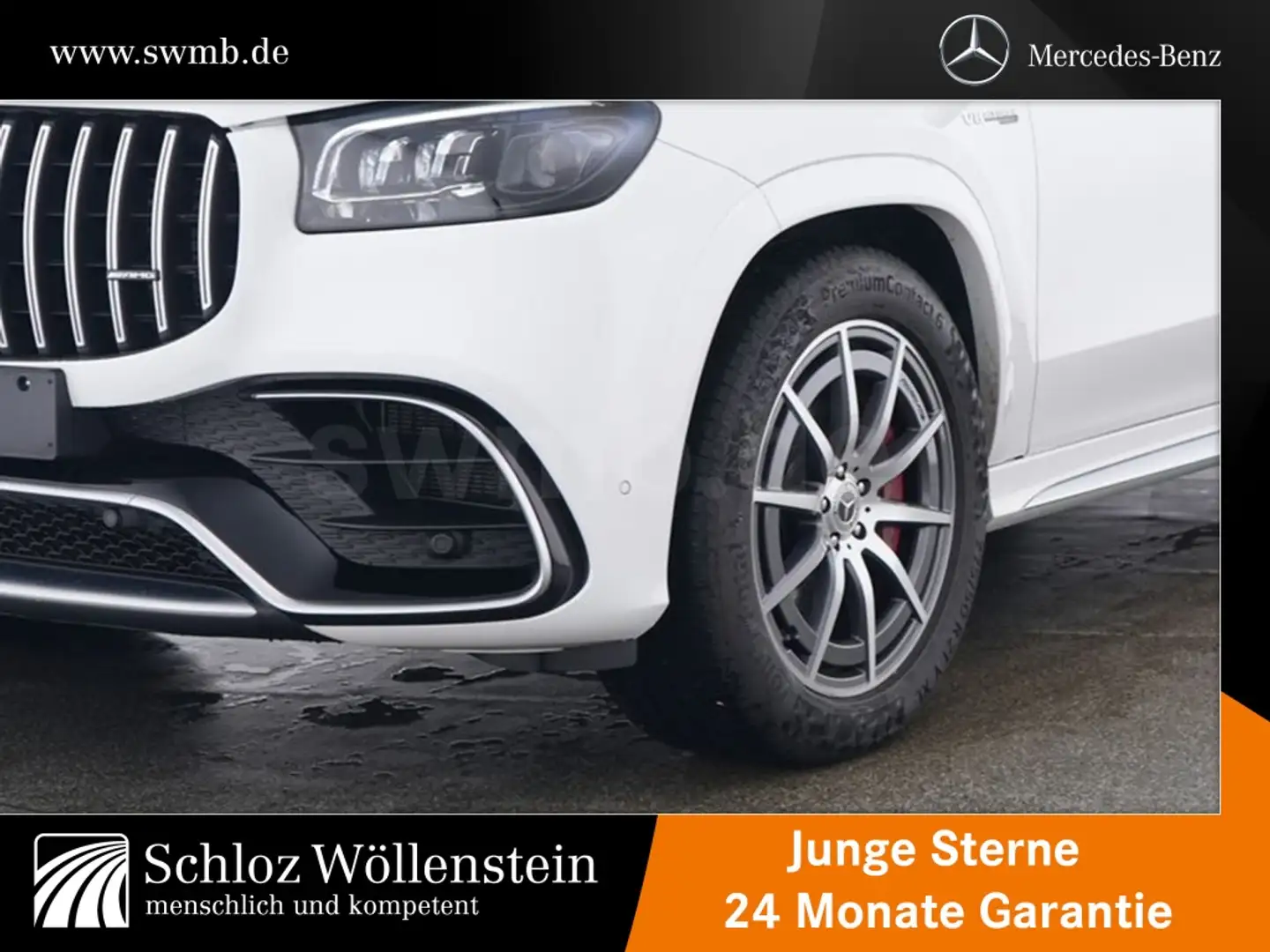 Mercedes-Benz GLS 63 AMG 4M+ MULTIBEAM/DriversP/TrackP/PerfAGA Weiß - 2