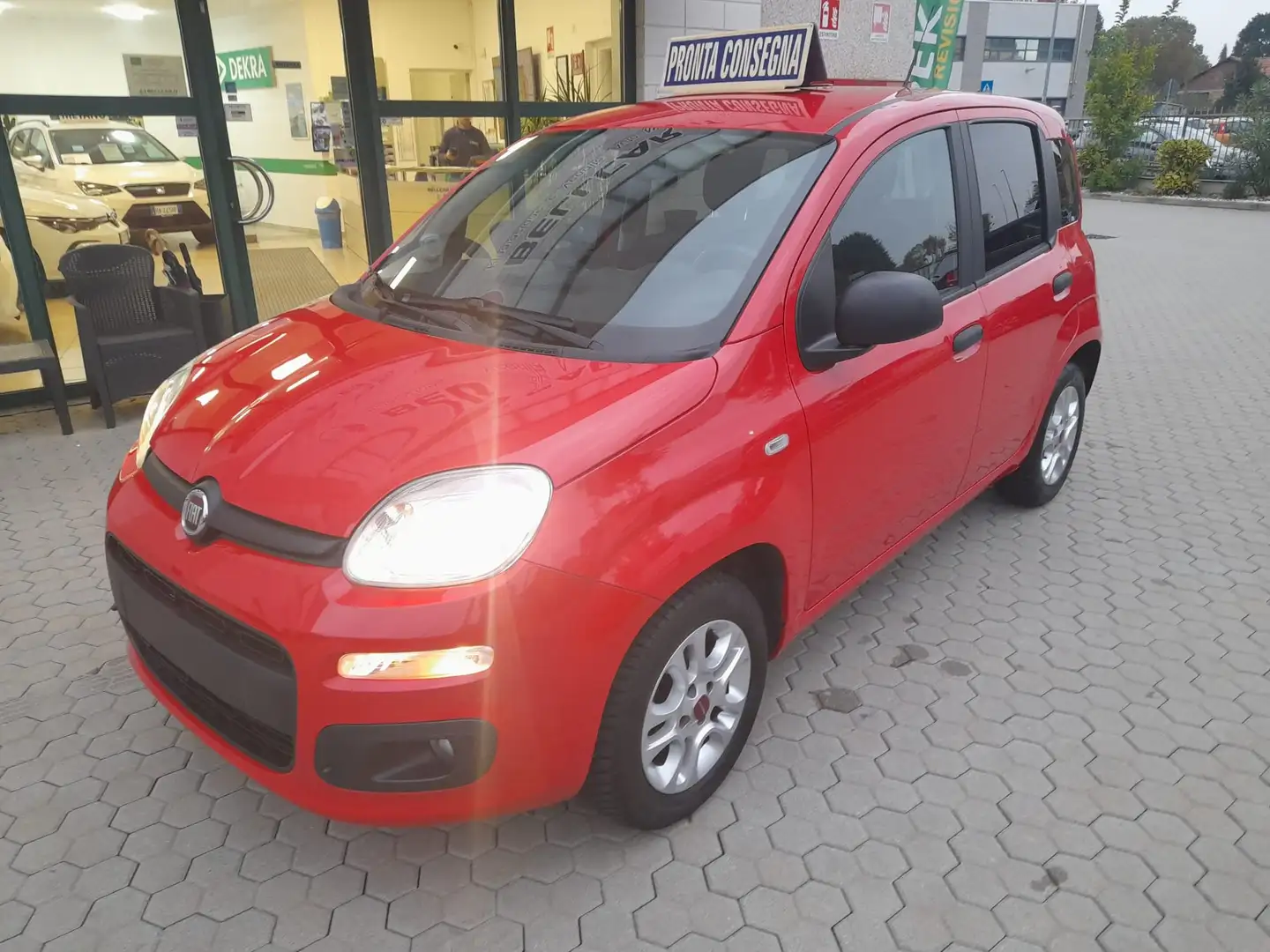 Fiat Panda Panda 1.2 Lounge s Rosso - 1