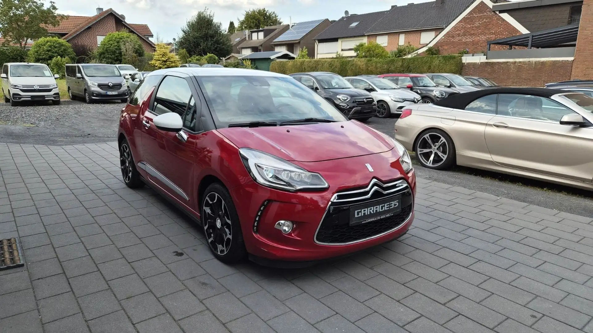 Citroen DS3 SportChic/Sport-Design-Paket/NAVI/LED/CAM Rot - 1