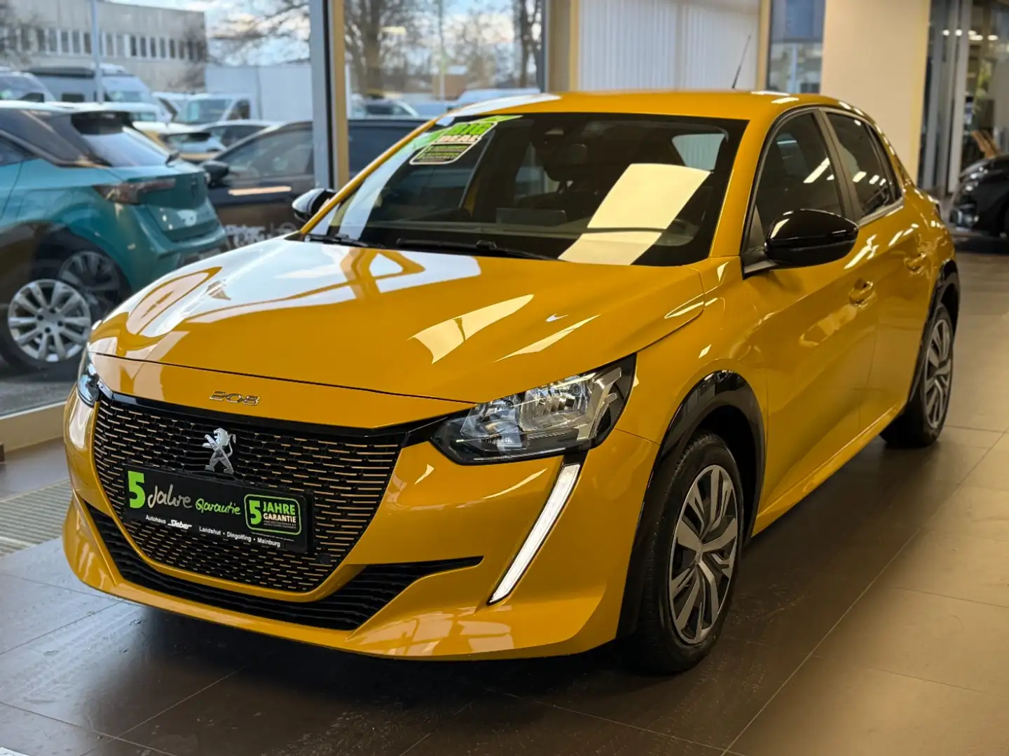 Peugeot 208 Elektromotor 136 Active Klima*LED*Tempomat* Gelb - 2