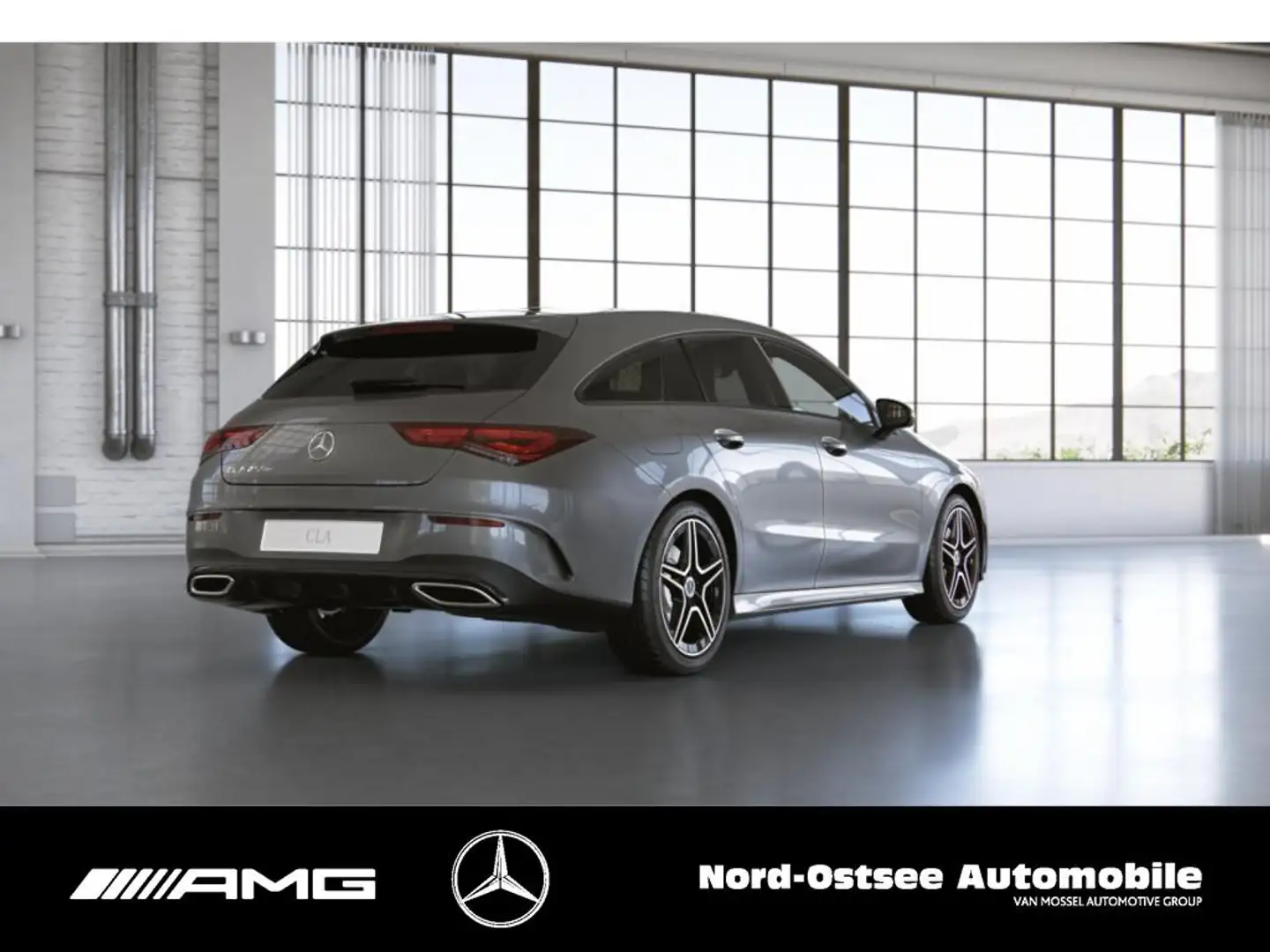 Mercedes-Benz CLA 250 e SB AMG NIGHT KAMERA TEMPO LED SHZ NAVI Gris - 2