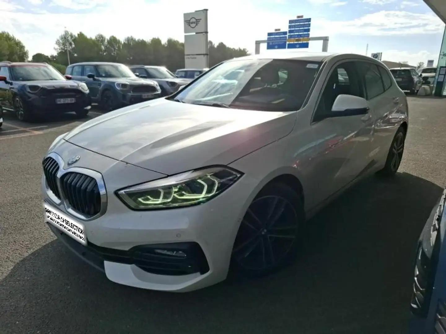 BMW 116 116dA 116ch Business Design DKG7 Blanc - 1