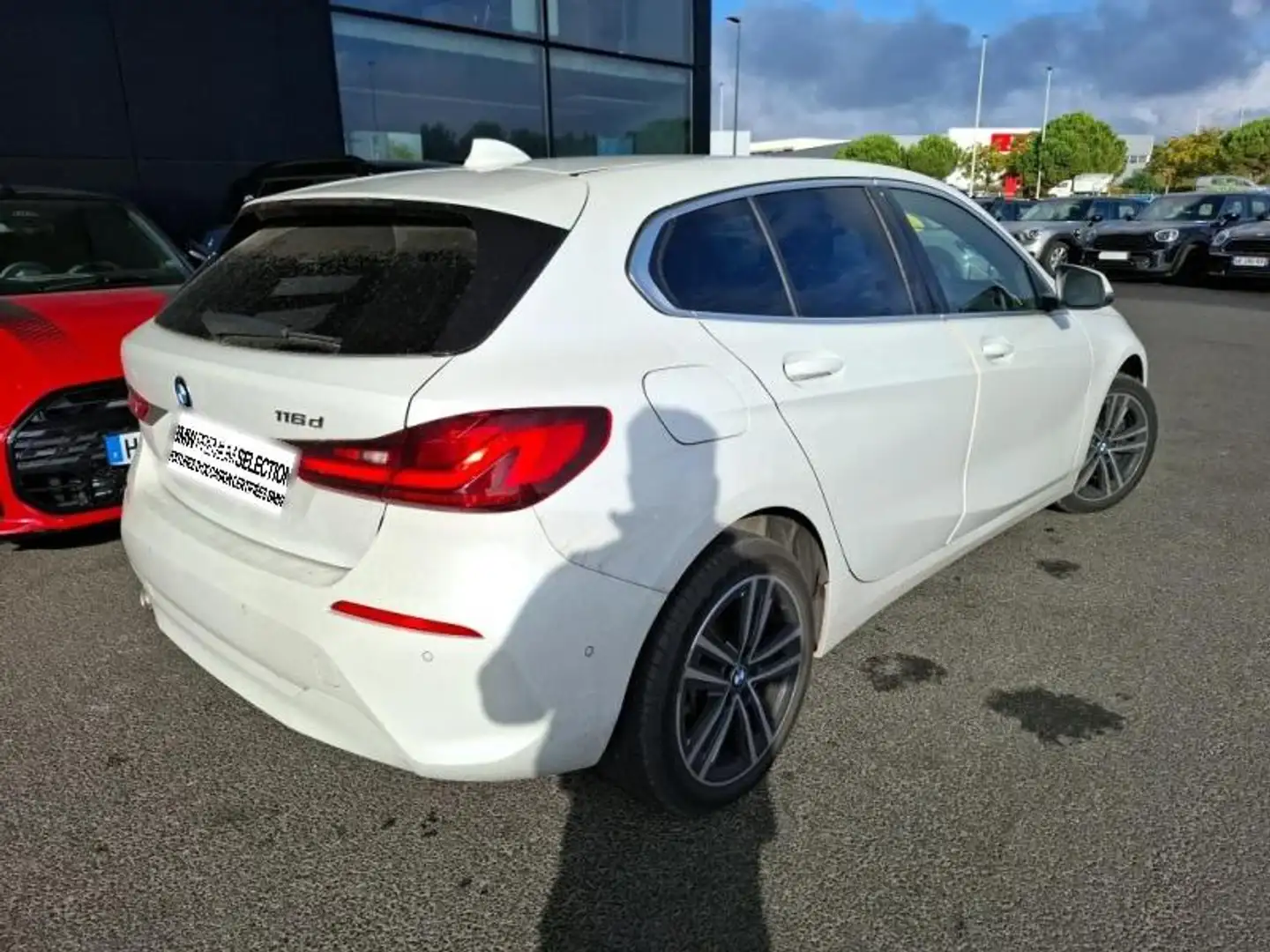 BMW 116 116dA 116ch Business Design DKG7 Blanc - 2