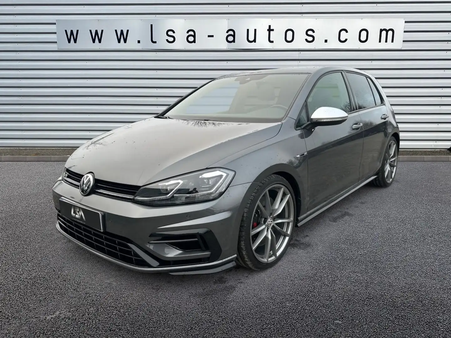 Volkswagen Golf VII R 4Motion 2.0 16V TSI 310 DSG7 AKRAPOVIC PHASE Gris - 1