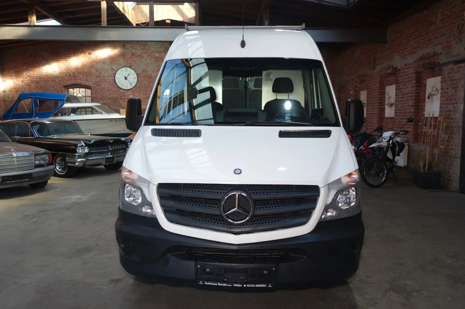 Mercedes-Benz Sprinter 316 Maxi NGT/Benzin AHK Dachtr. TüvNeu Weiß - 2