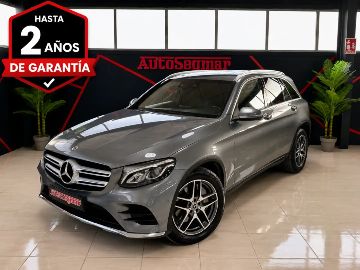 Mercedes-Benz GLC 220 220d 4Matic Aut. Gris - 1