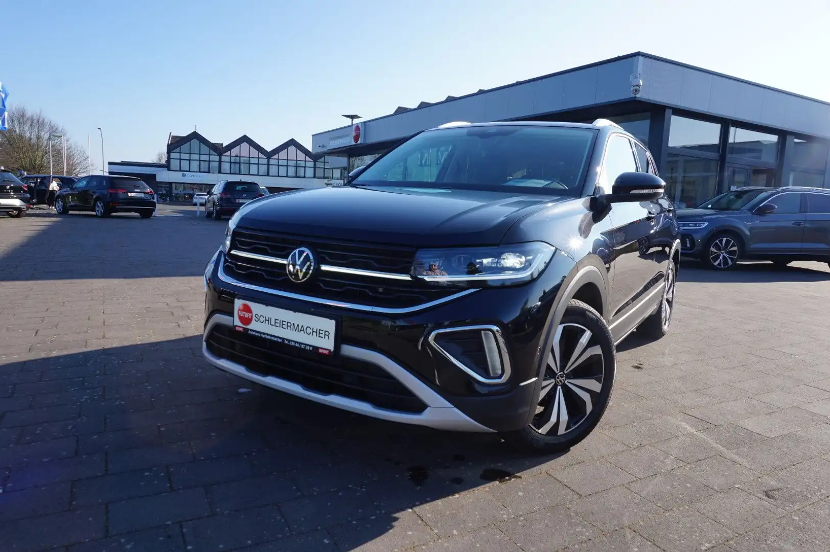 Volkswagen T-Cross 1.0 TSI Style IQ-Light ACC RFK AHK Noir - 1