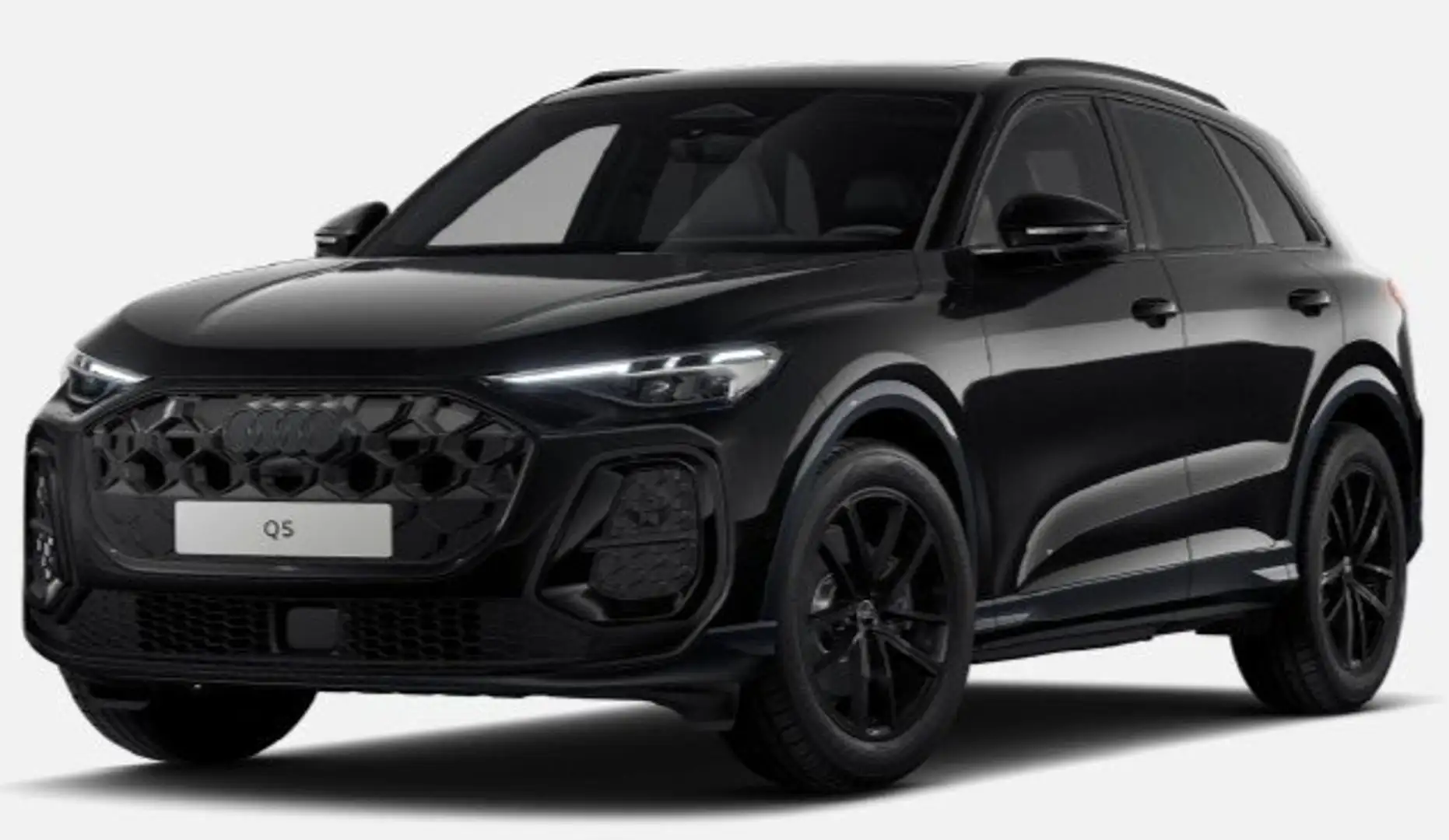 Audi Q5 40 2.0 Black Une tdi quattro s-tronic Noir - 1