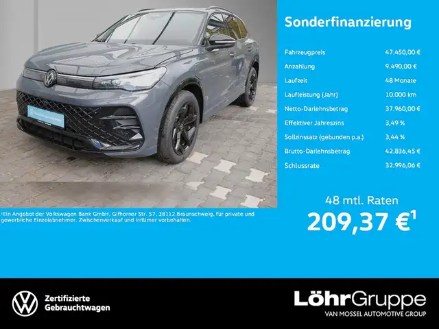 Volkswagen Tiguan R-Line 1.5 TSI eHybrid 200 kW 19" Harmann-Kardo...