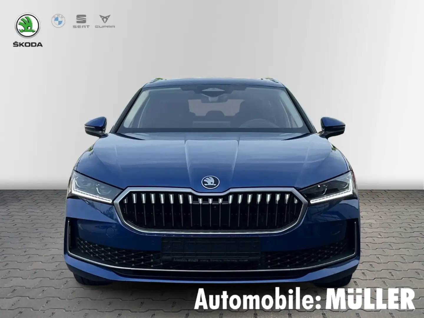 Skoda Superb Combi L&K 2,0 TDI 142 kW 7-Gang-DSG 4x4 *AHK*360 K Blau - 2