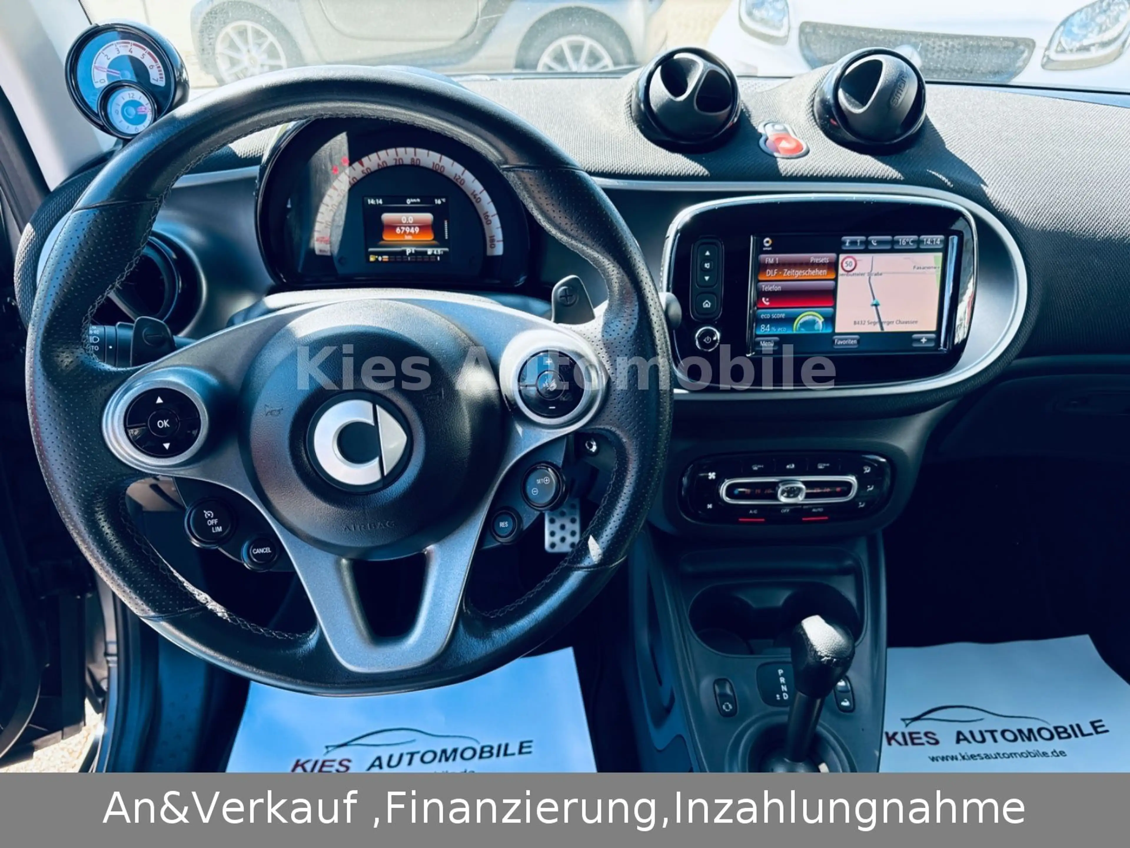 smart forTwo Cabrio Prime Sport 90Ps AUTOM/LEDER/NAVI — photo 9