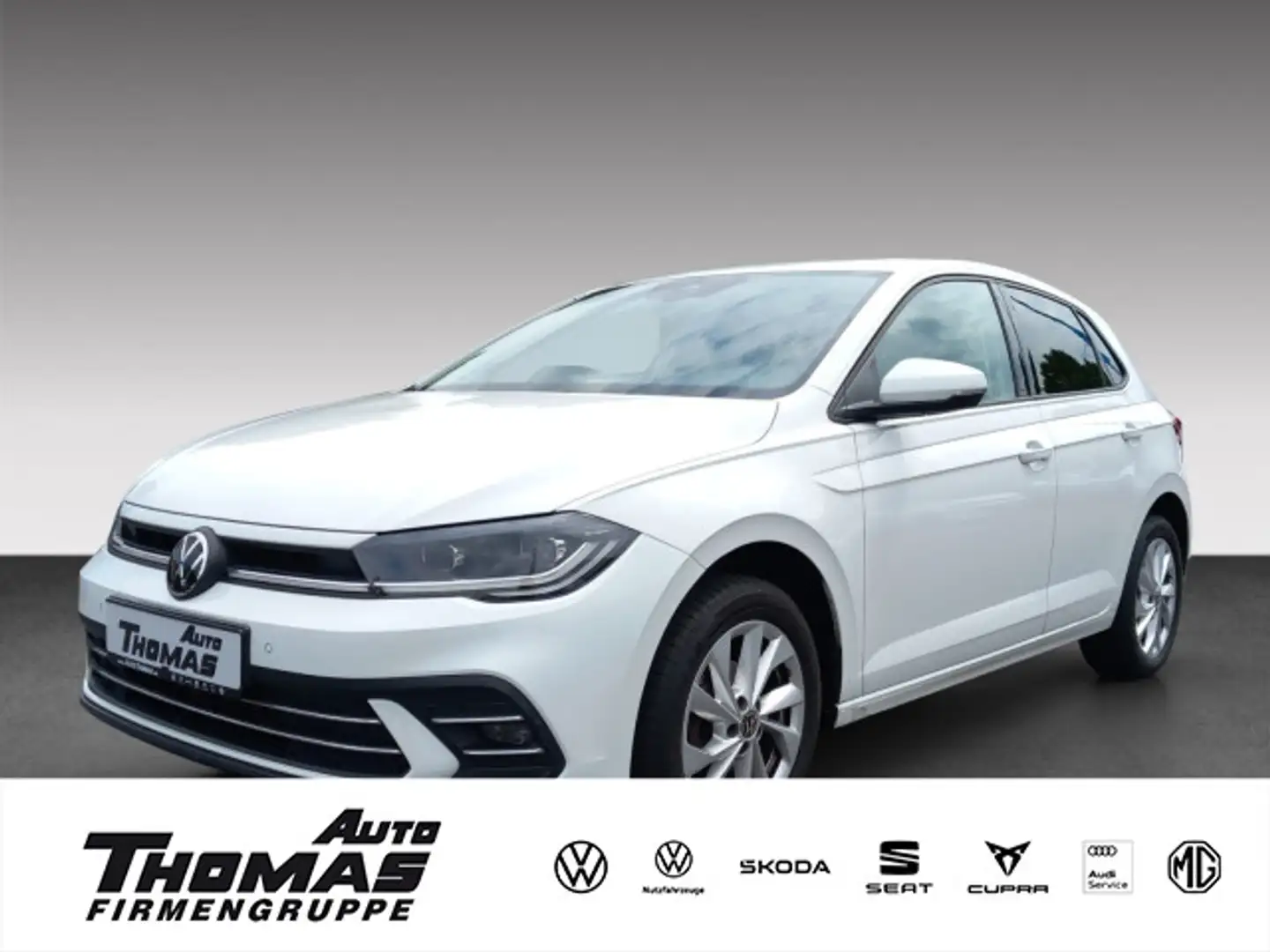 Volkswagen Polo 1.0 TSI Style *MATRIX*KLIMA*SHZ* Weiß - 1
