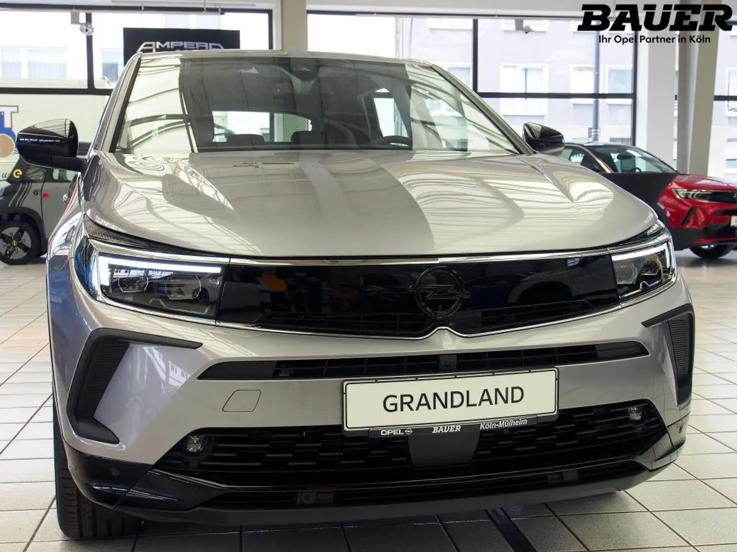 Opel Grandland 1.2 DI Hybrid 48 V Automatik GS Срібний - 2