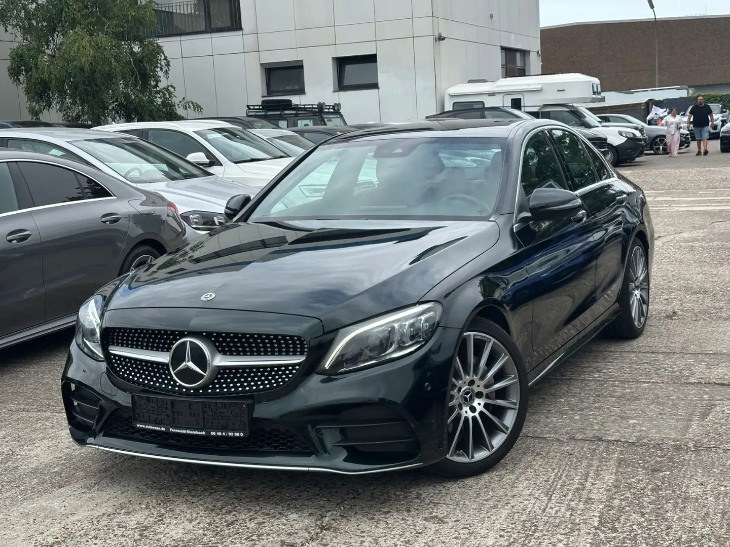Mercedes-Benz C 200 Lim AMG Line/BEAM/Leder/Kamera/1 Hand/Grün Green - 1