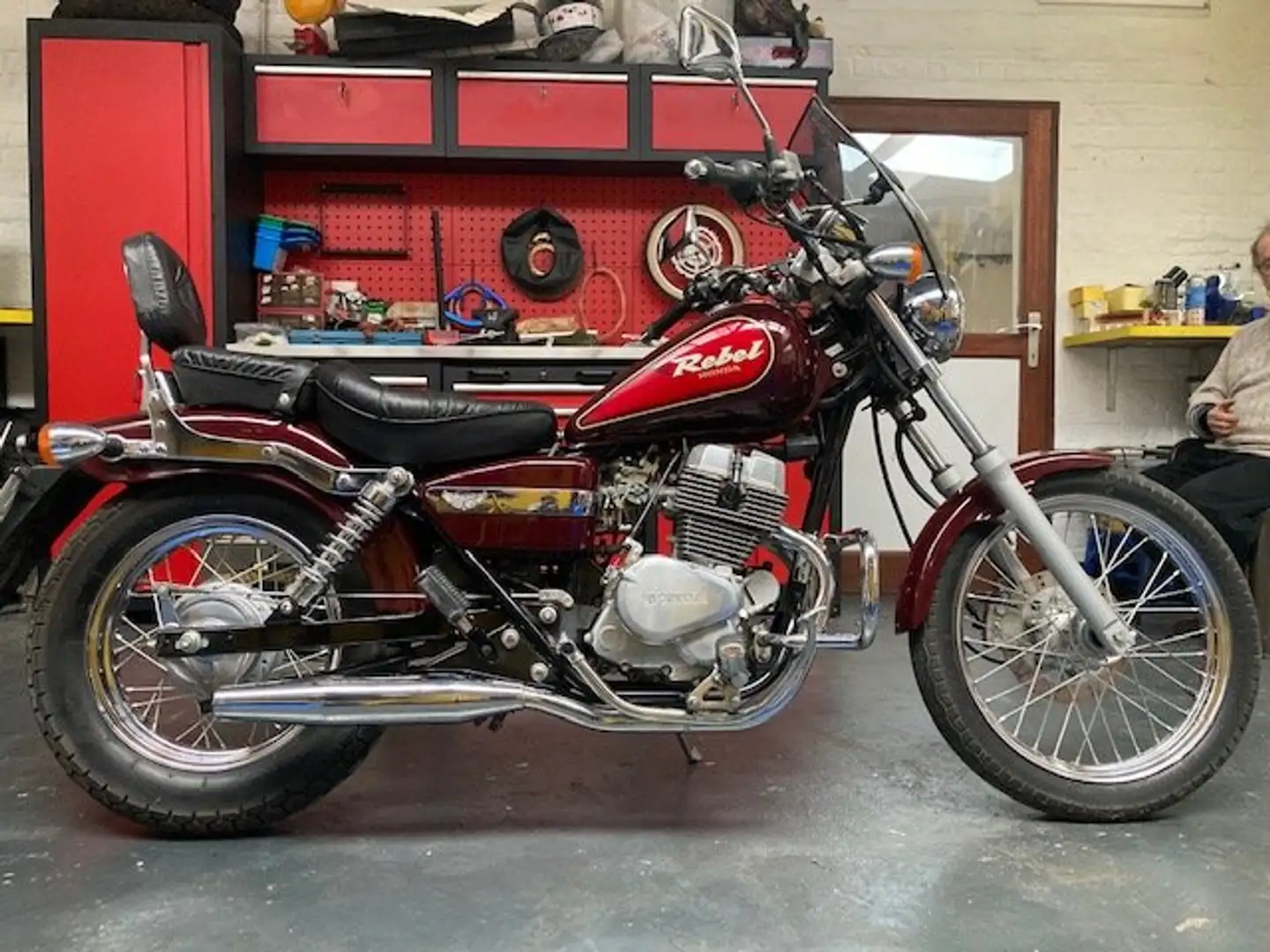 Honda CMX 250 Rebel 250 Rojo - 1