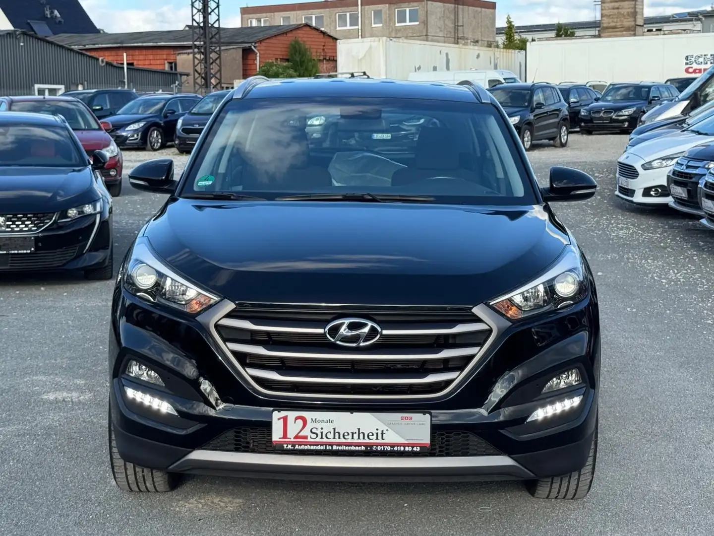 Hyundai TUCSON blue Trend 2WD/AHK/NAVI/EURO 6 Schwarz - 2
