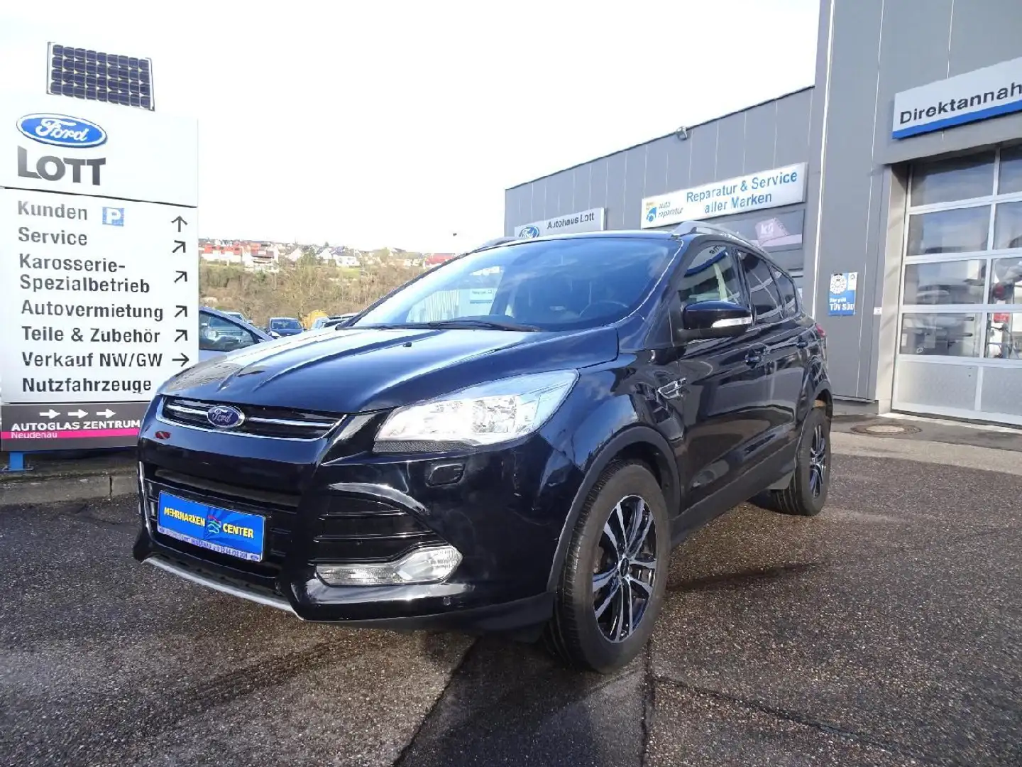Ford Kuga Titanium *AHK*PDC*NAVI*TEMPO*WINPAK*KEYFREE Schwarz - 1