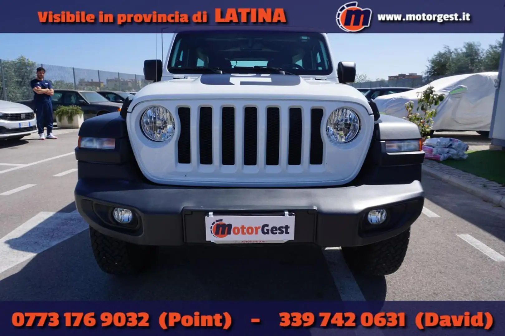 Jeep Wrangler Unlimited 2.2 Mjt II Sport Mopar Edition Blanc - 2