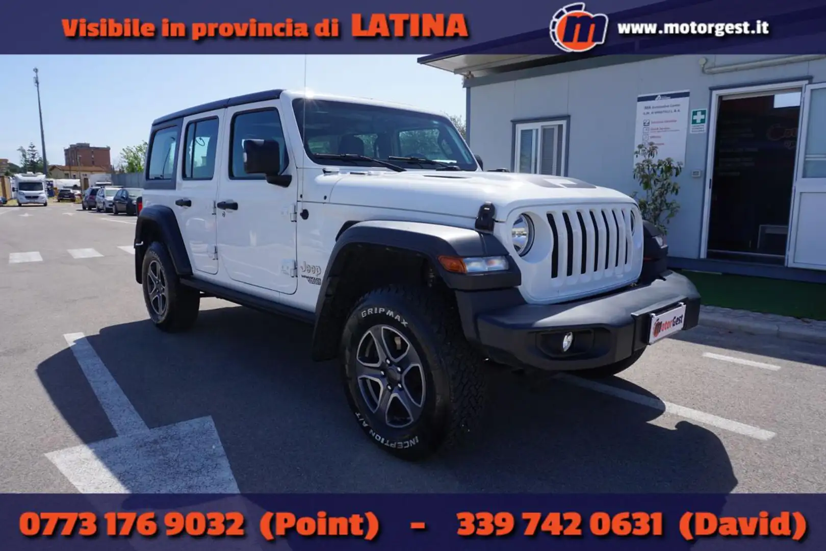 Jeep Wrangler Unlimited 2.2 Mjt II Sport Mopar Edition Blanc - 1