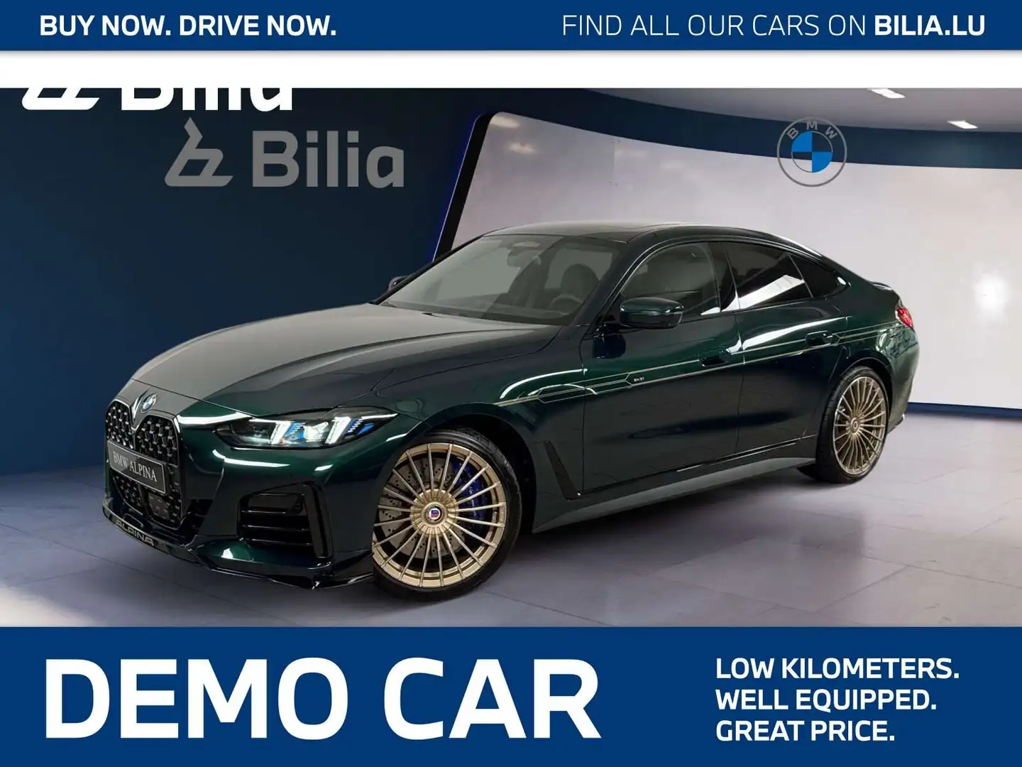 Alpina B4 GT Gran Coupé SWITCH-TRONIC Allrad HK HiFi Vert - 1