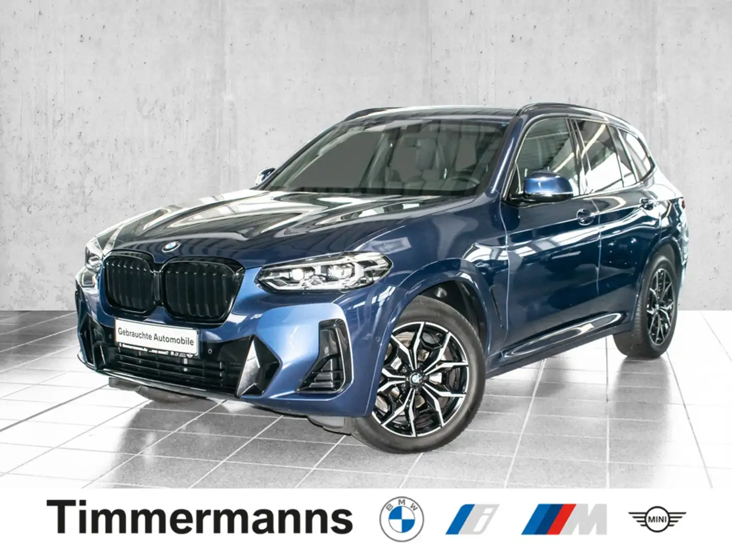 BMW X3 xDrive20d M Sport Aut RKamera DrAss HIFI LED Blu/Azzurro - 2