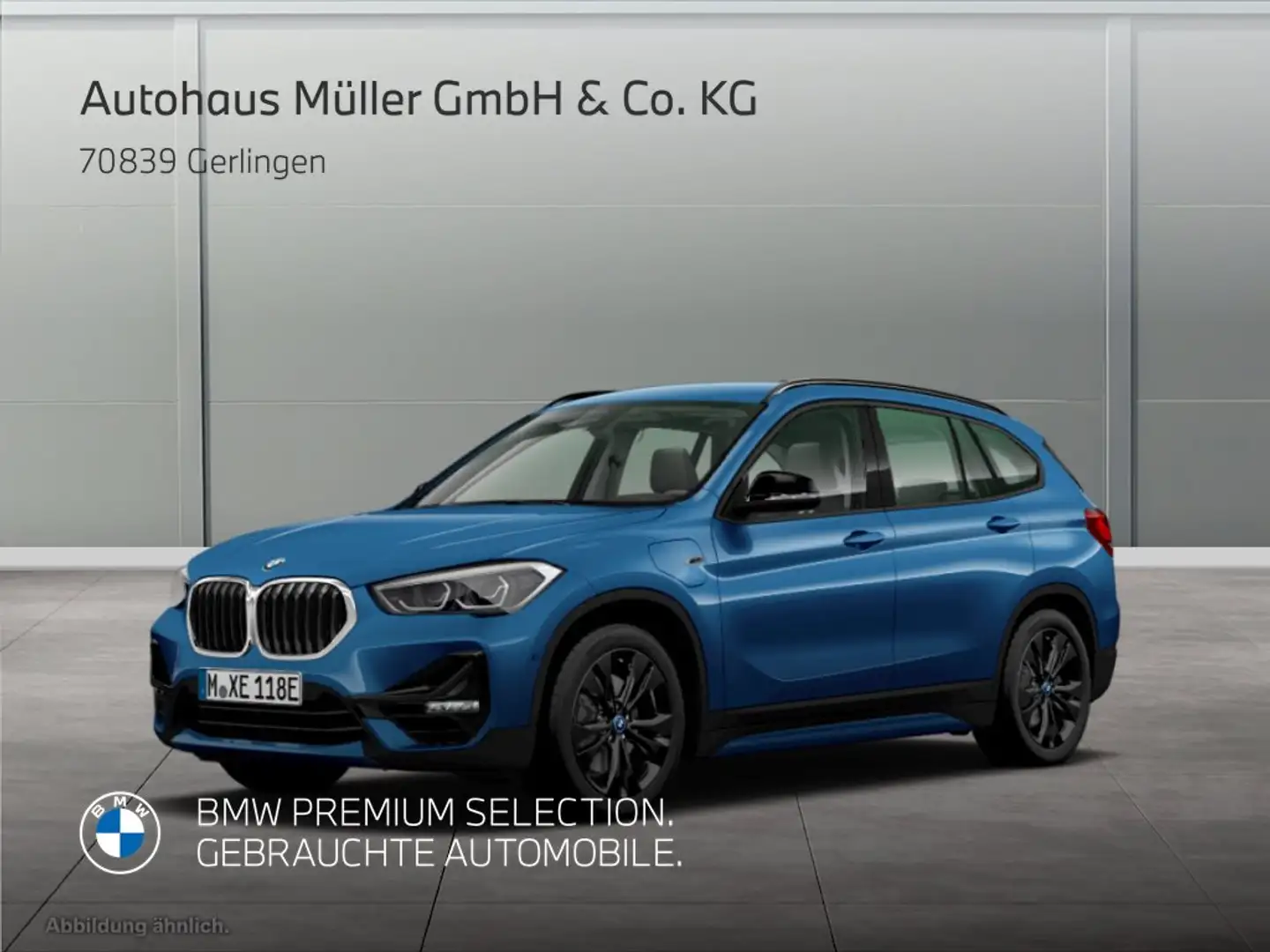 BMW X1 xDrive25e  Sport-Line AHK HiFi DAB LED Nav SH Blau - 1
