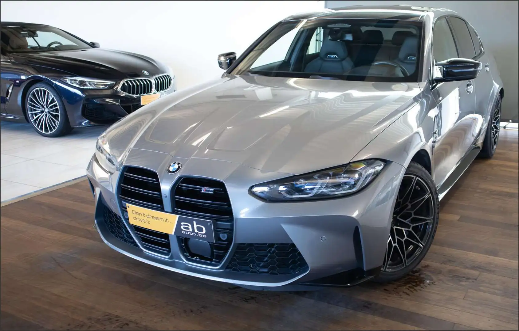 BMW M3 COMPETITION xDRIVE,LASER,HARMAN/K,HEAD-UP, CARBON Gris - 2