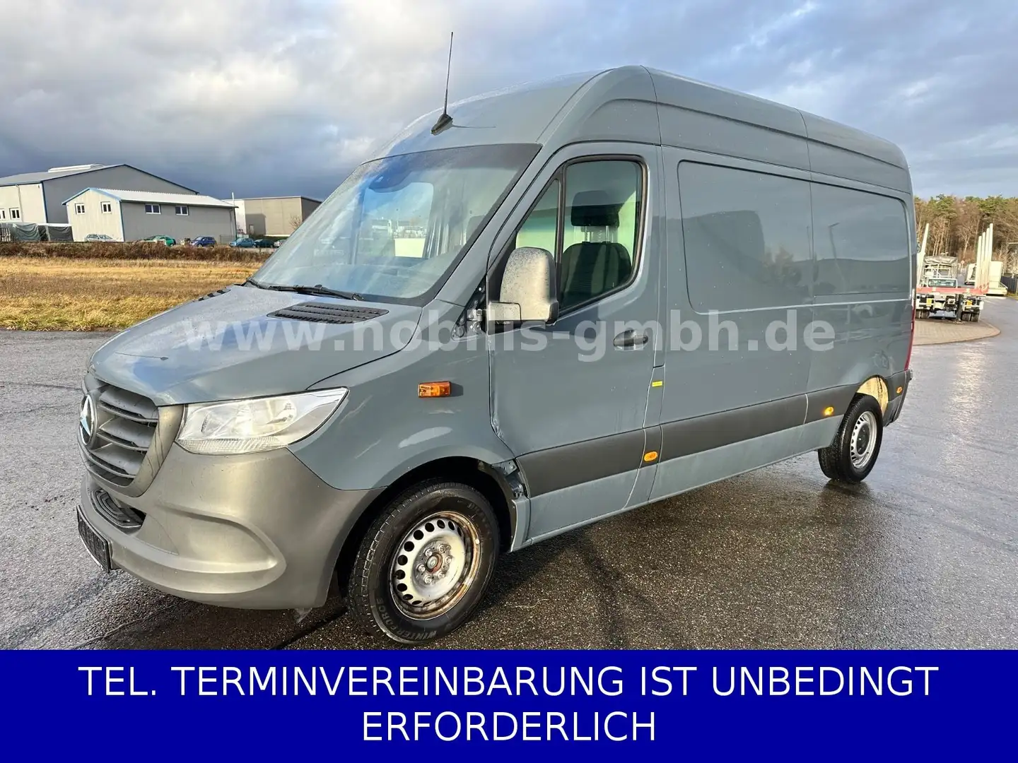 Mercedes-Benz Sprinter III Kasten lang hoch 314 CDI Netto12500 Gris - 1