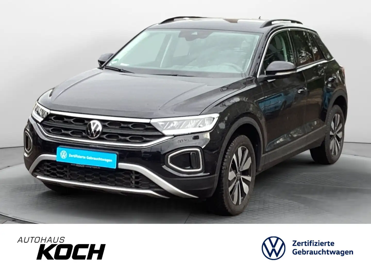Volkswagen T-Roc 1.5TSI Goal DSG STANDHZ LED SHZ NAVI KLIMA Noir - 1