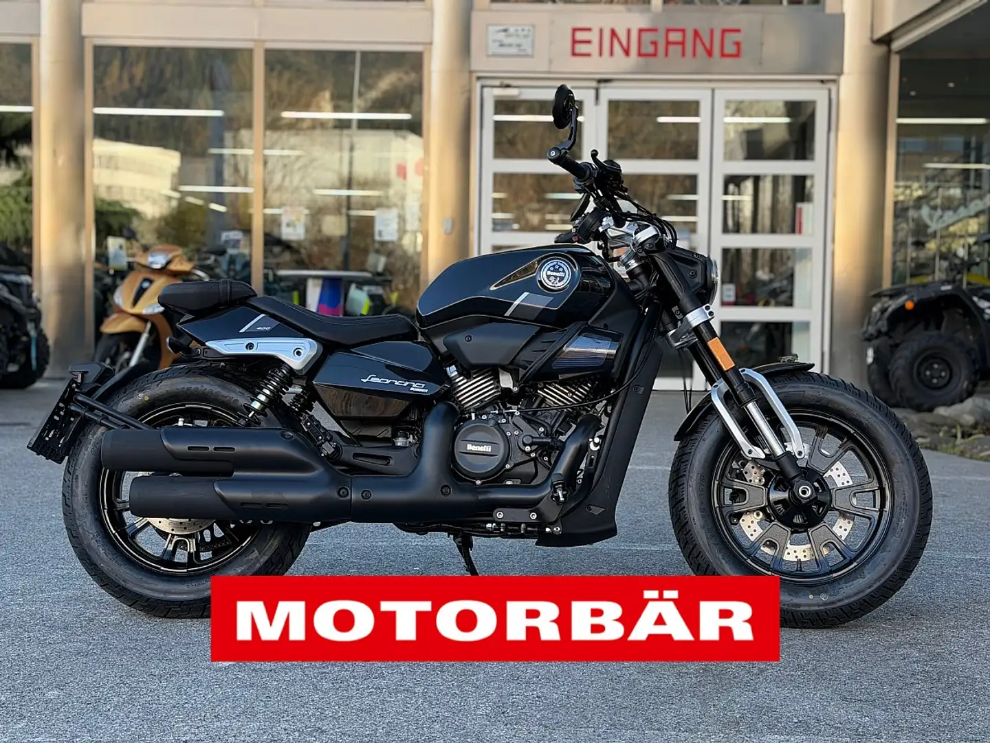 Benelli Leoncino Leoncino 400 BOBBER - Gratis Zustellung Schwarz - 2