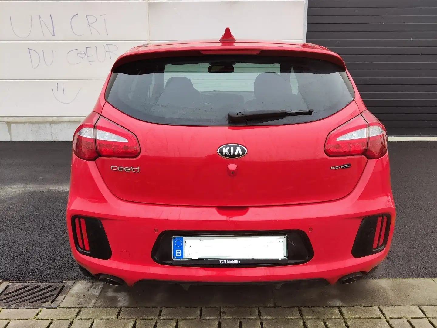 Kia ProCeed / pro_cee'd Coupé 1.0 T-GDI 120 ch ISG GT Line Rosso - 2