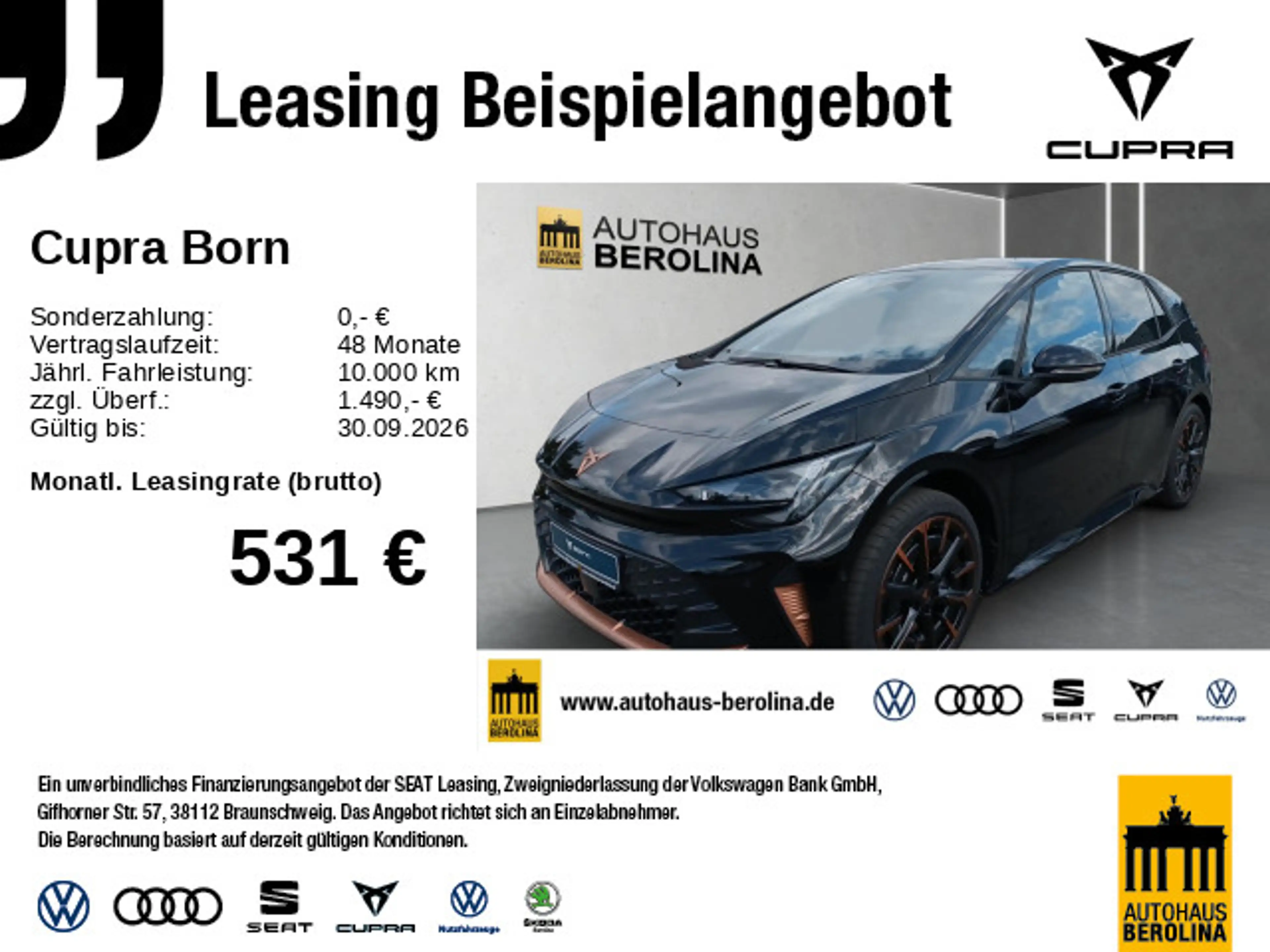 CUPRA Born VZ 79 kWh *MATRIX*HuD*ACC*NAV*R-CAM*SHZ* — photo 2