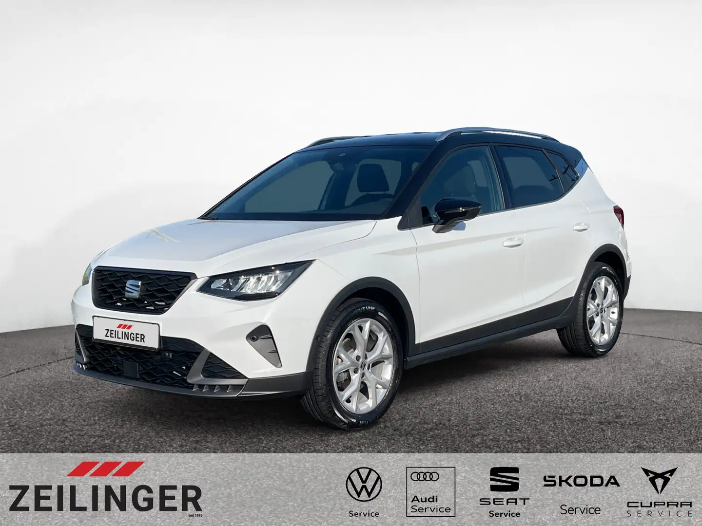 SEAT Arona FR 1.0 TSI DSG|AHK|NAVI|ACC|KAMERA|PARKLEN Weiß - 1
