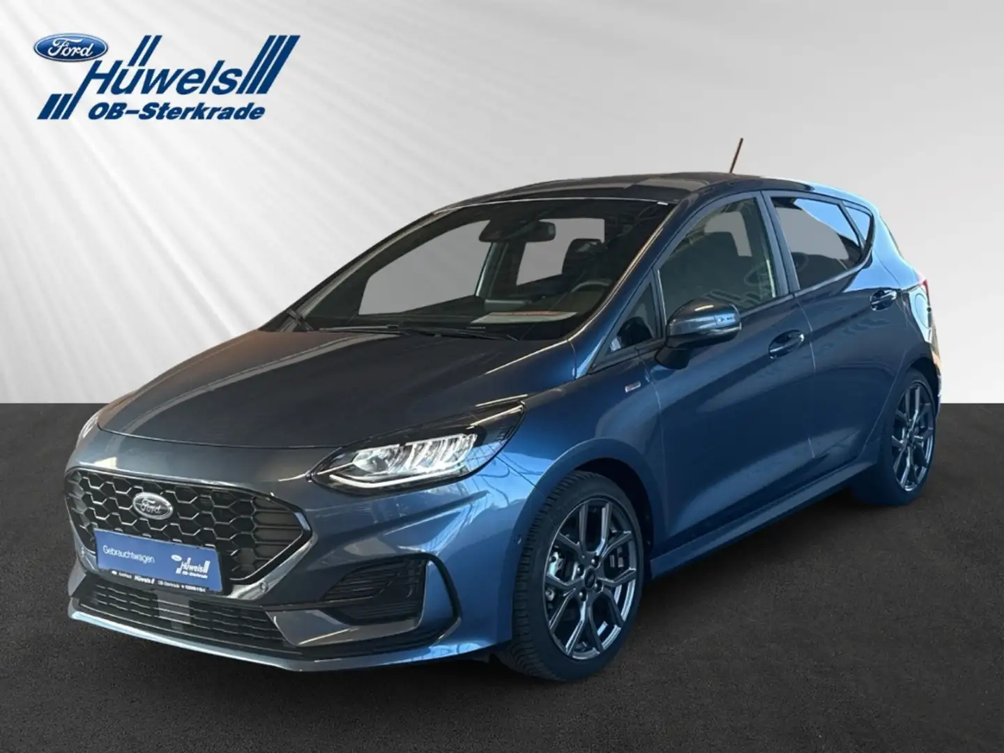 Ford Fiesta ST-Line 1.0 EcoBoost +ACC+LED+SZH+M&S+RFK+PDC+ Niebieski - 1