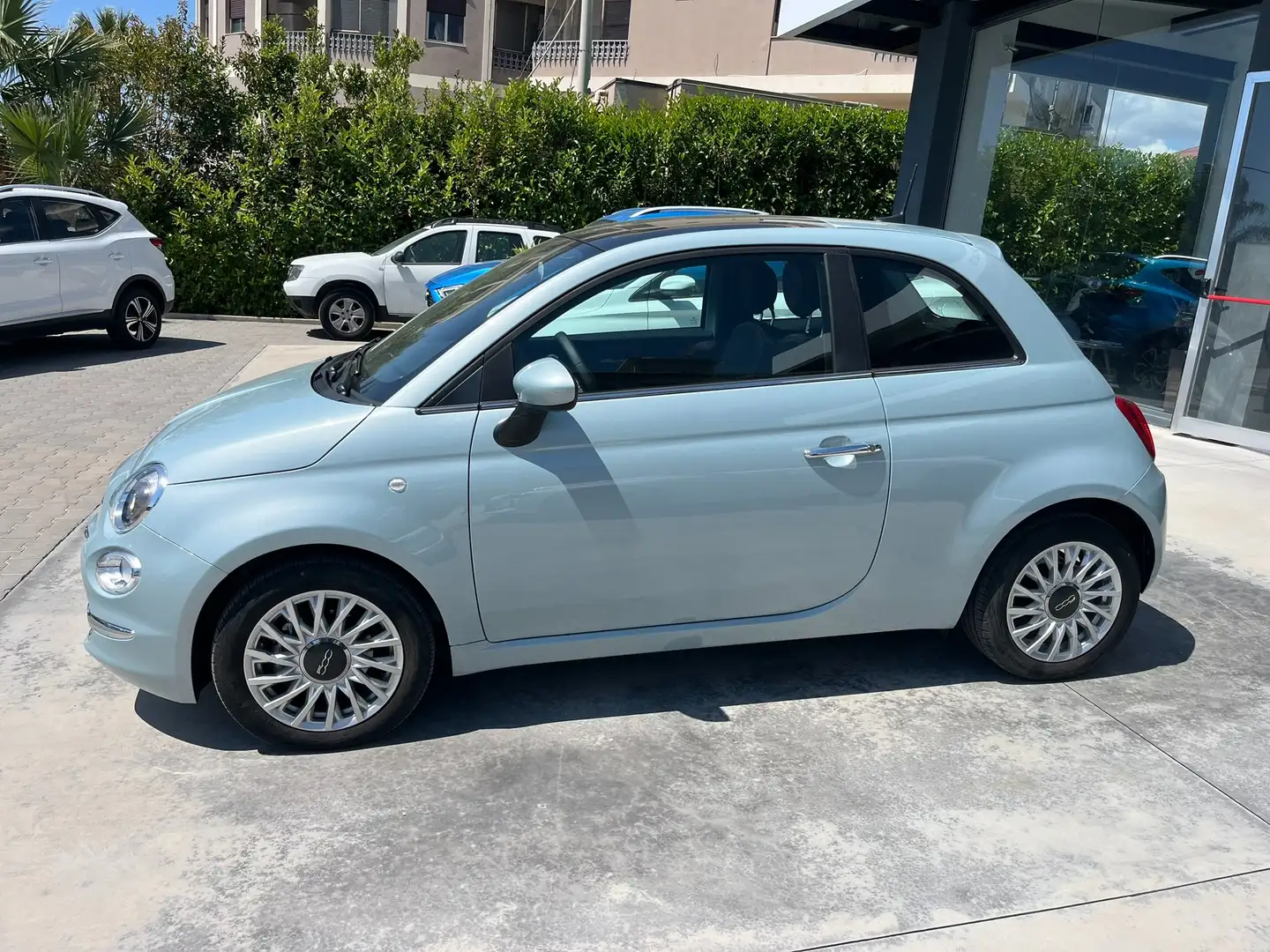 Fiat 500 500 1.0 hybrid Dolcevita 70cv Verde - 2
