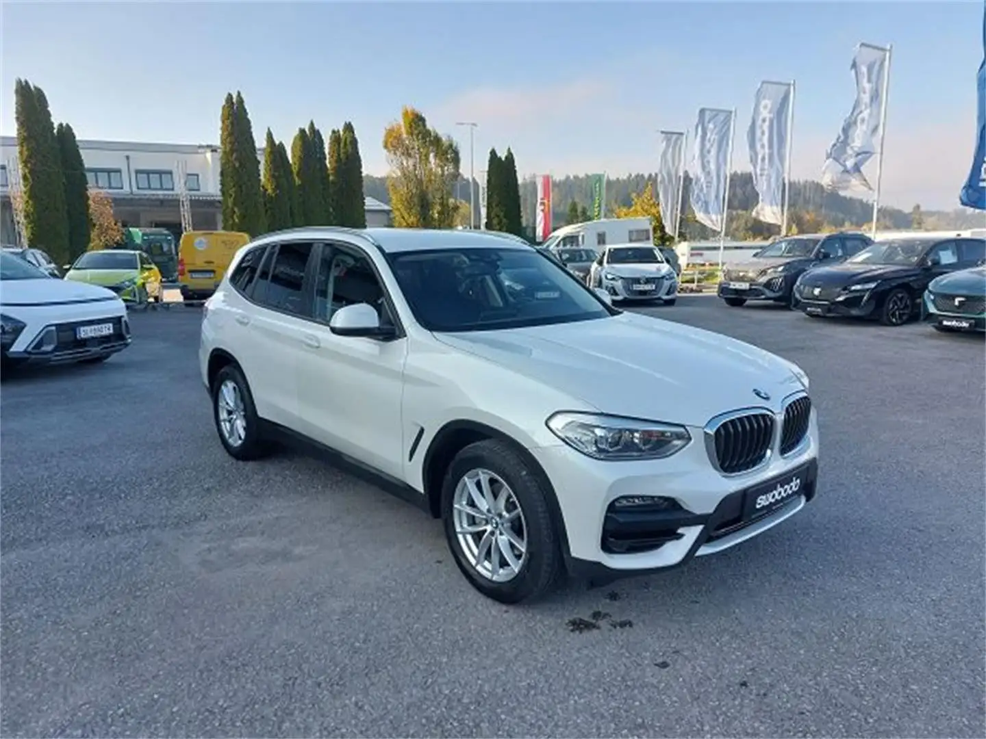 BMW X3 xDrive20d Advantage Weiß - 1