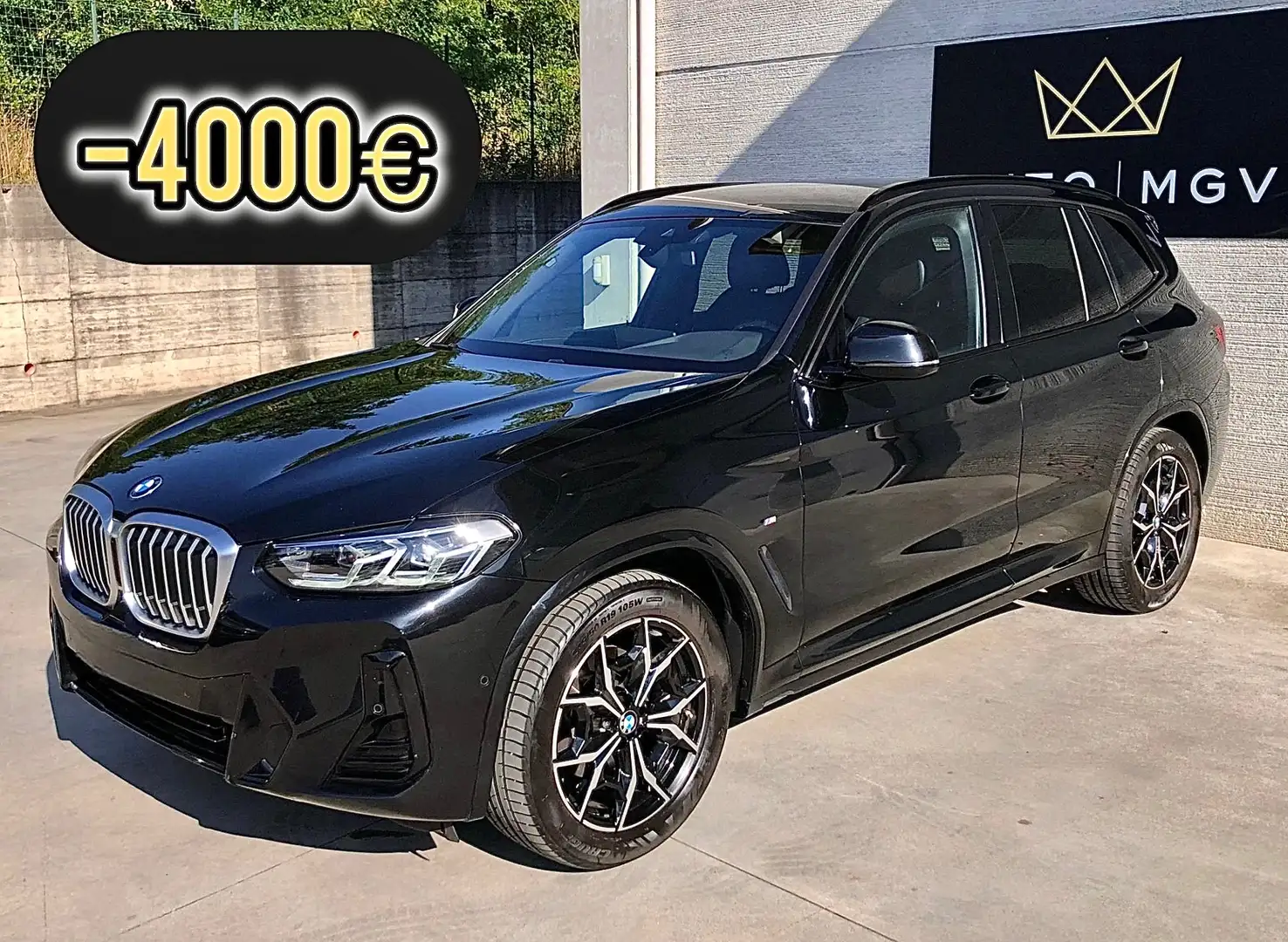 BMW X3 X3 G01 xdrive20d mhev 48V Msport auto IVA ESPOSTA Zwart - 1