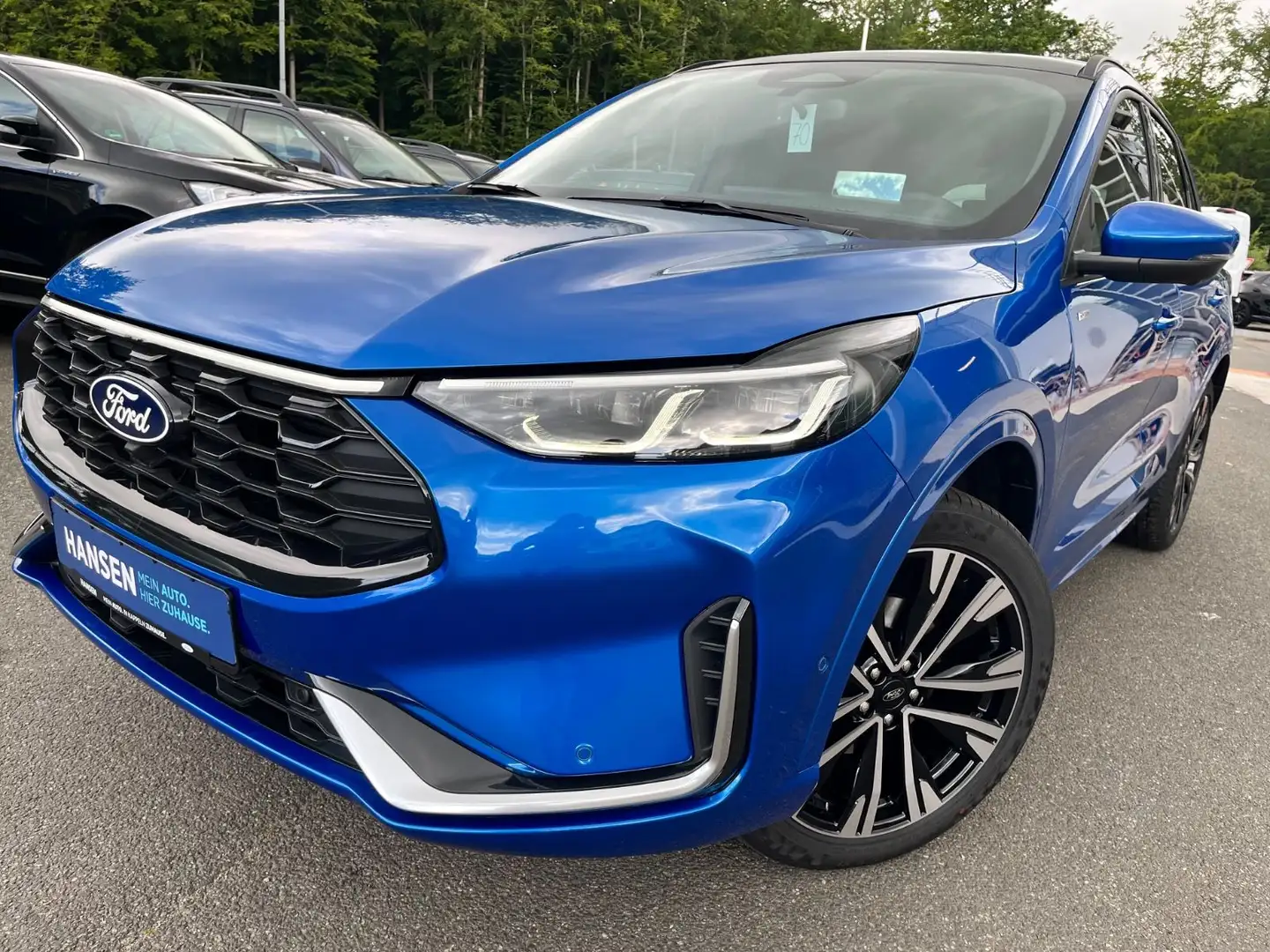 Ford Kuga Hybrid ST-Line X 4X4, schw. AHK, Pano voll! Blau - 2