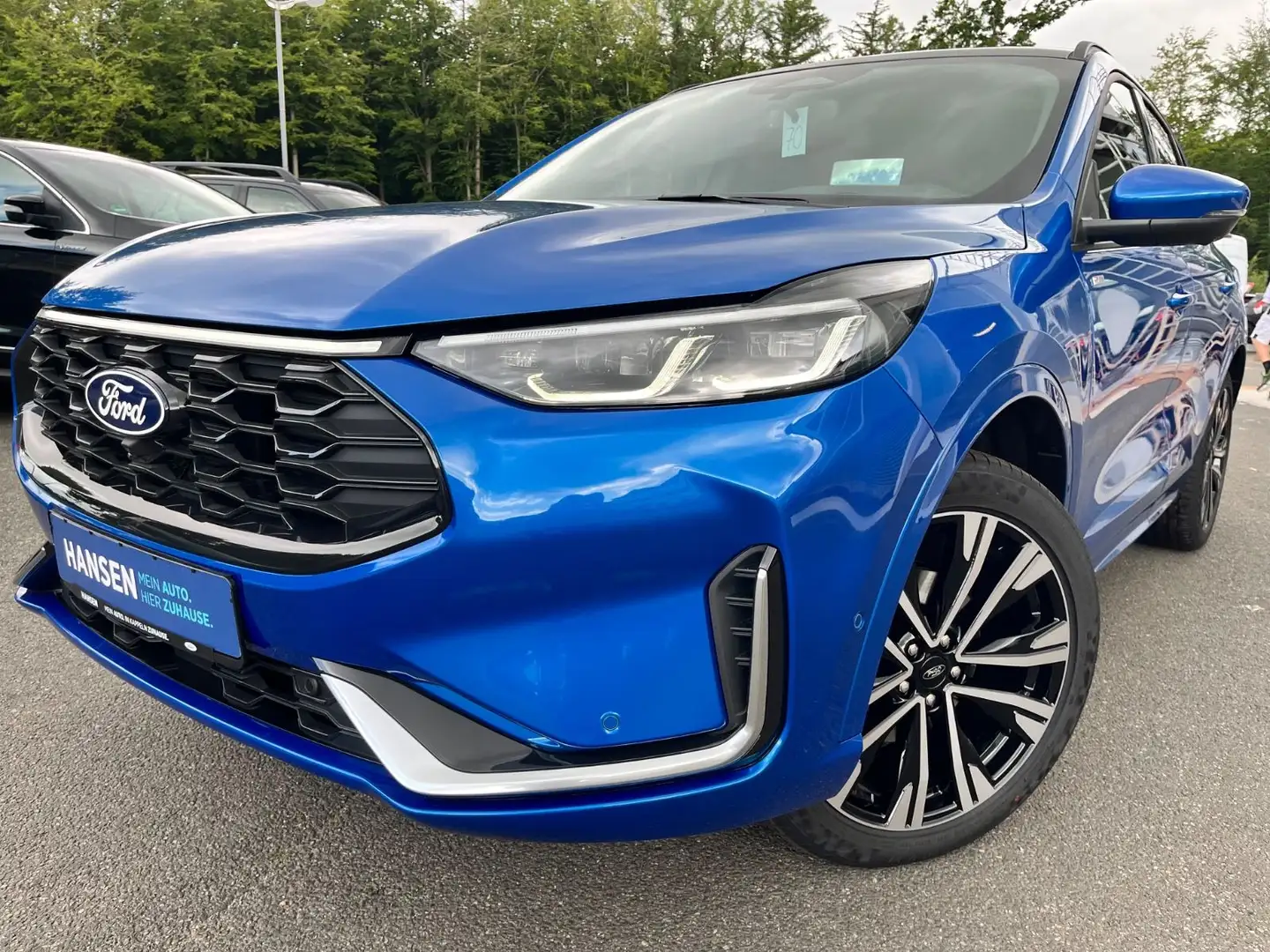 Ford Kuga Hybrid ST-Line X 4X4, schw. AHK, Pano voll! Blau - 1