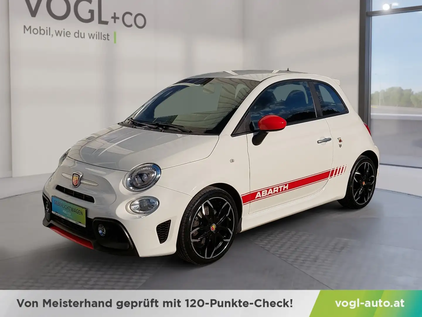 Abarth 595 1.4 Turbo Weiß - 1