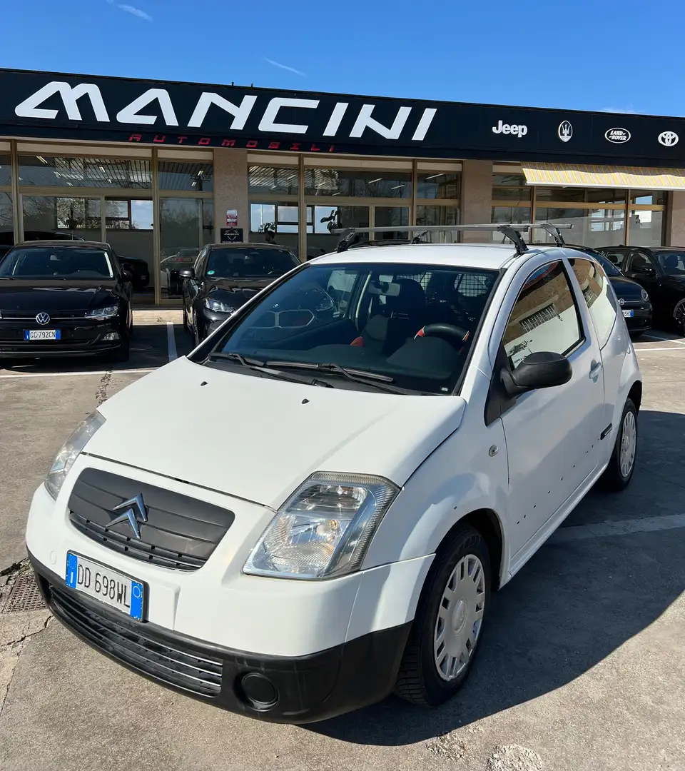 Citroen C2 C2 1.4 hdi AUTOCARRO (energy) 70cv Bianco - 1