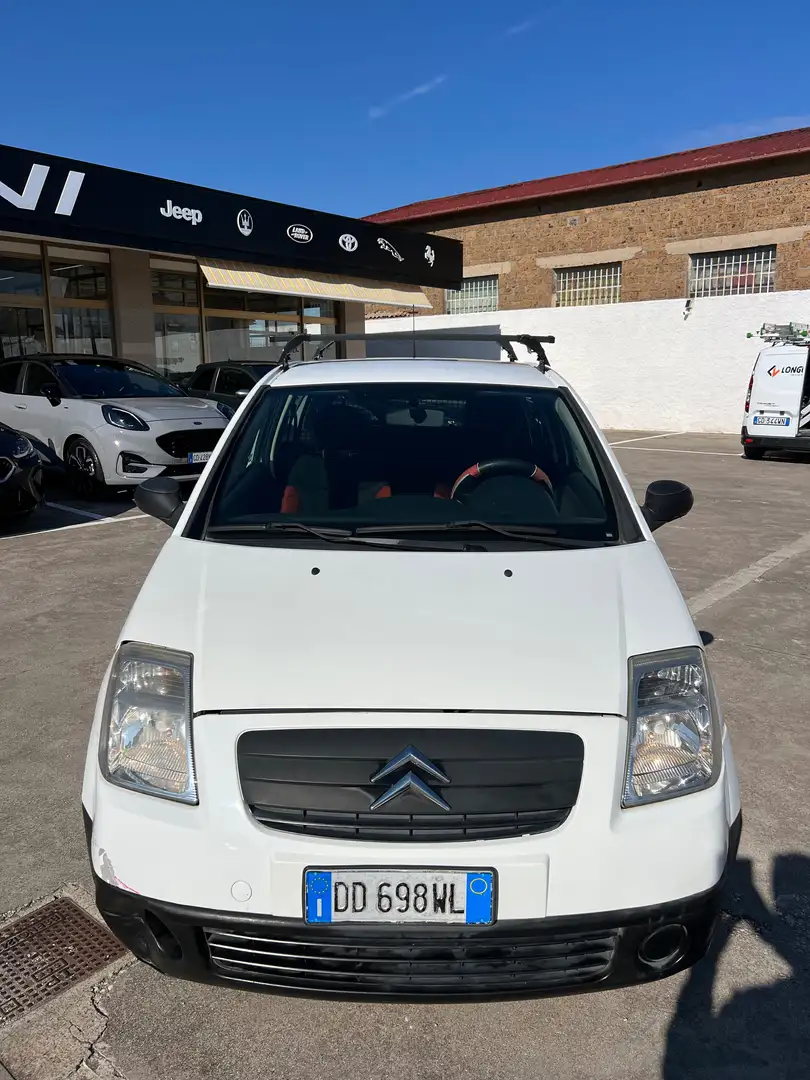Citroen C2 C2 1.4 hdi AUTOCARRO (energy) 70cv Bianco - 2