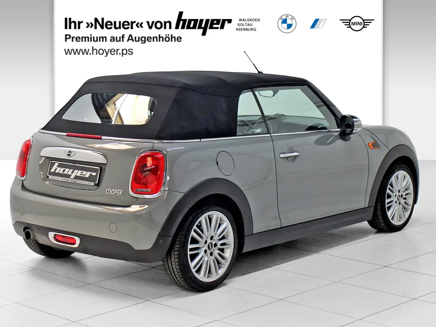 MINI Cooper Cabrio Cooper Cabrio Aut. SHZ LM Klima Grau - 2